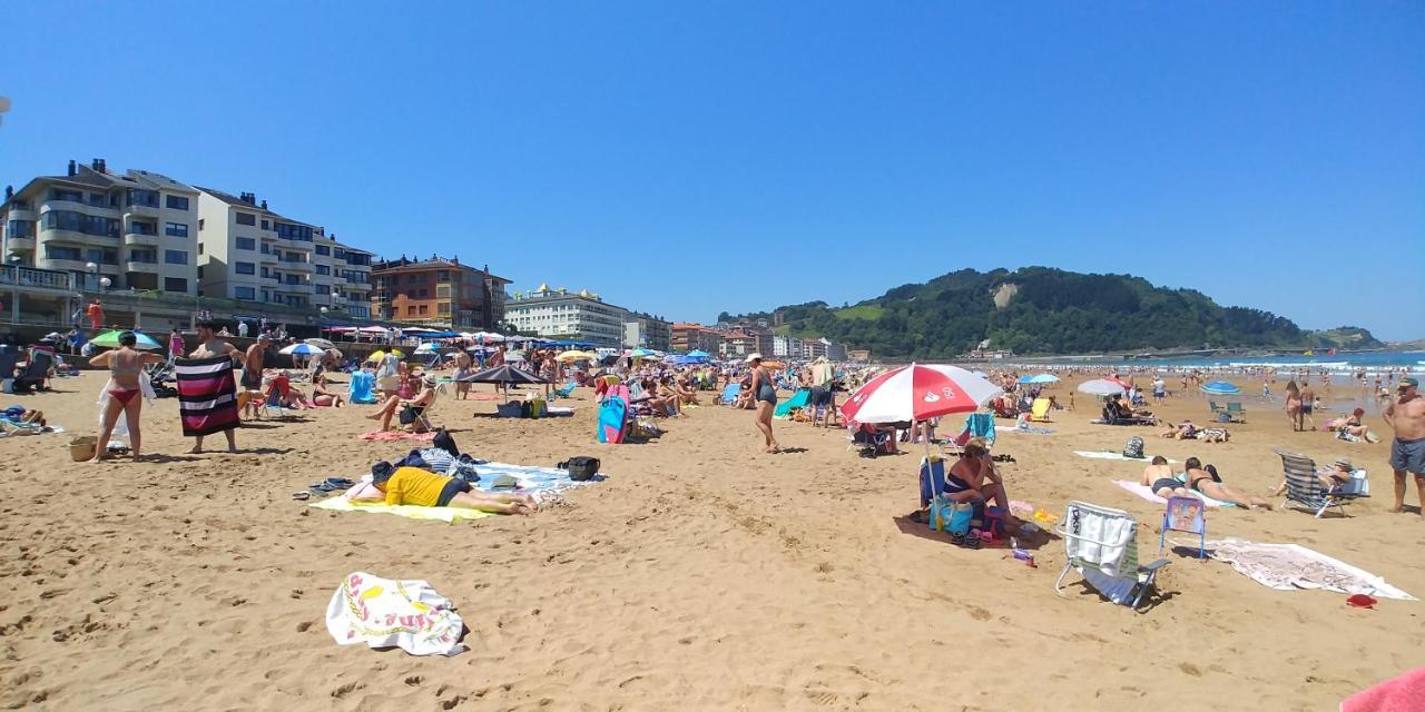 Hondartza Apartman Zarautz Kültér fotó